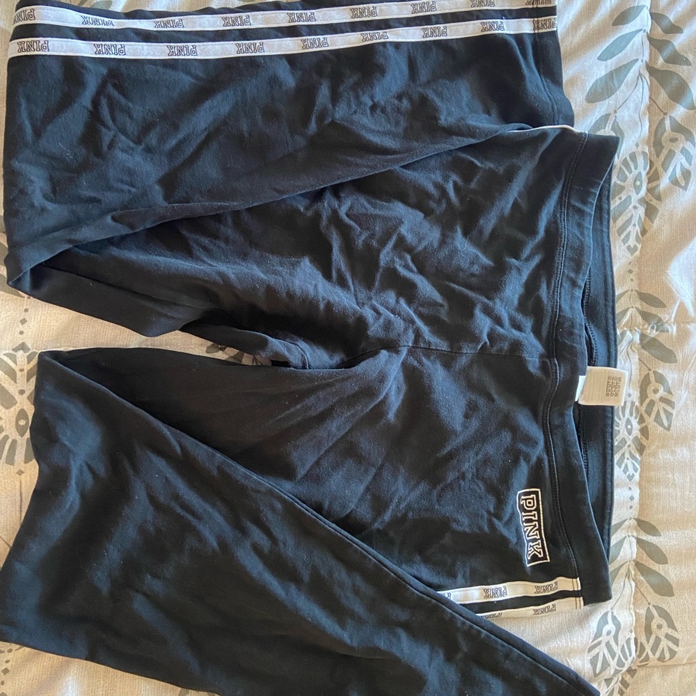 Victoria's Secret PINK Black Leggings